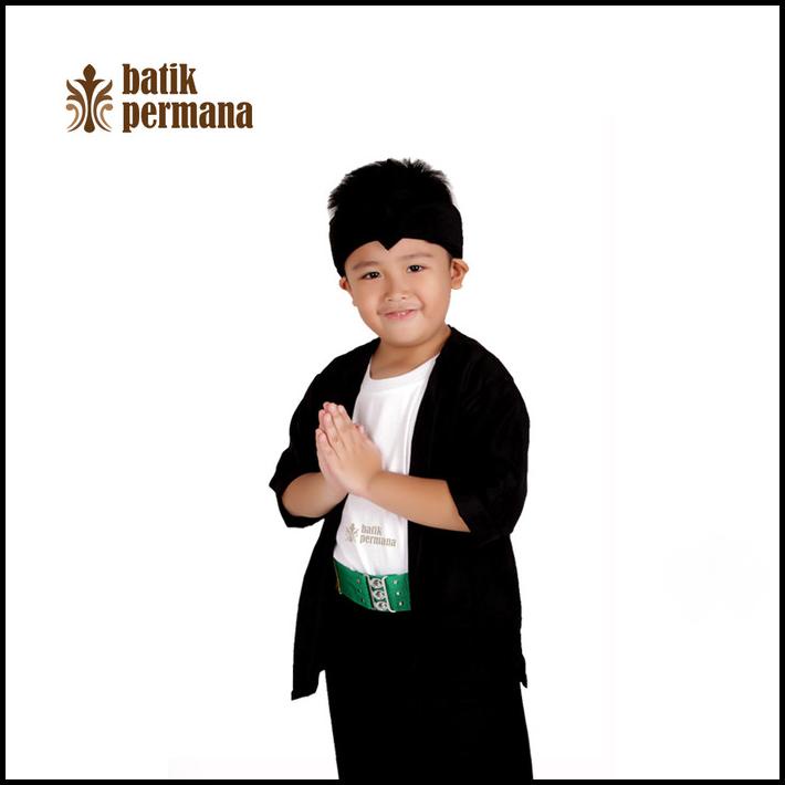 Jual Pangsi Sunda Anak + Ikat, Baju Adat Sunda Anak, Pangsi Sunda