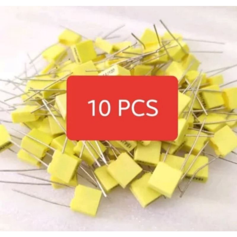 kapasitor 3n3 / capacitor mkm 3n3 63v / 332j / 332J / 3.3nf 63v kualitas bagus