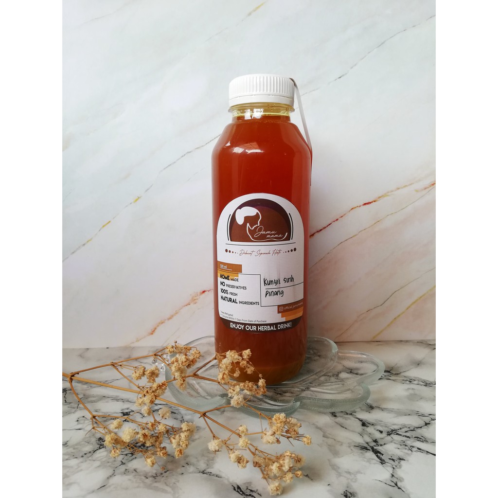 

Jamu Kunyit Sirih Pinang 500ml