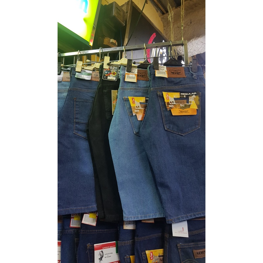 CELANA JEANS PENDEK PRIA COWOK CELANA JEANS LAKI LAKI DENIM MURAH