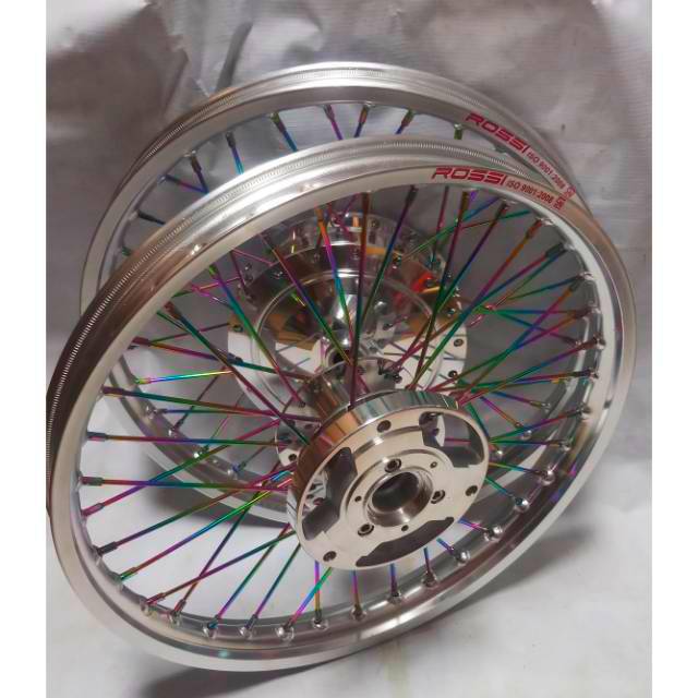 Pelek paketan full set motor aerox ring 17