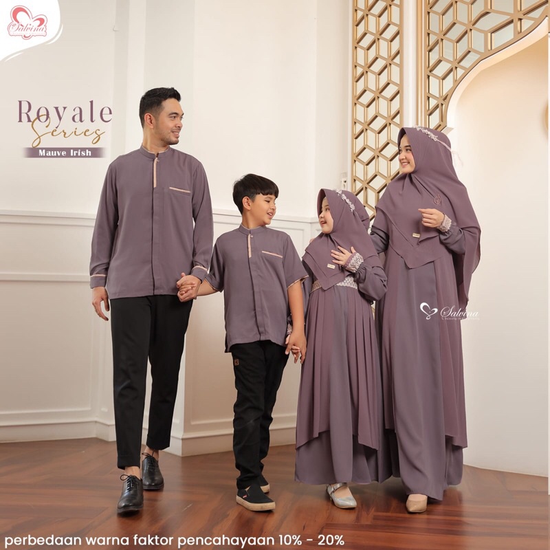 SALVINA// Ready stock Royale series by Salvina/sarimbit keluarga