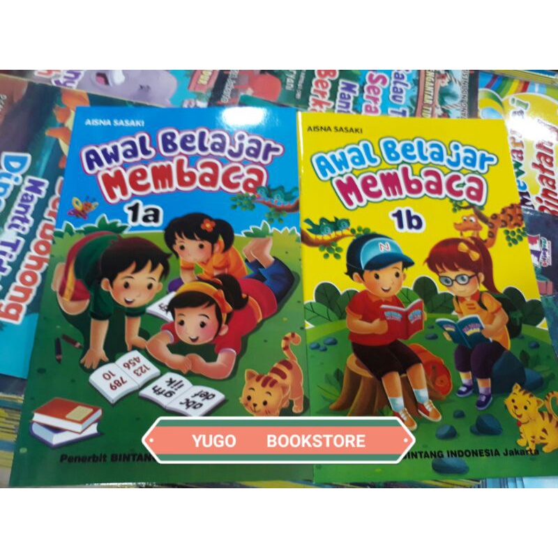 Jual 1 PAKET 2 BUKU BEST SELLER ANAK PAUD AWAL BELAJAR MEMBACA ORIGINAL ...