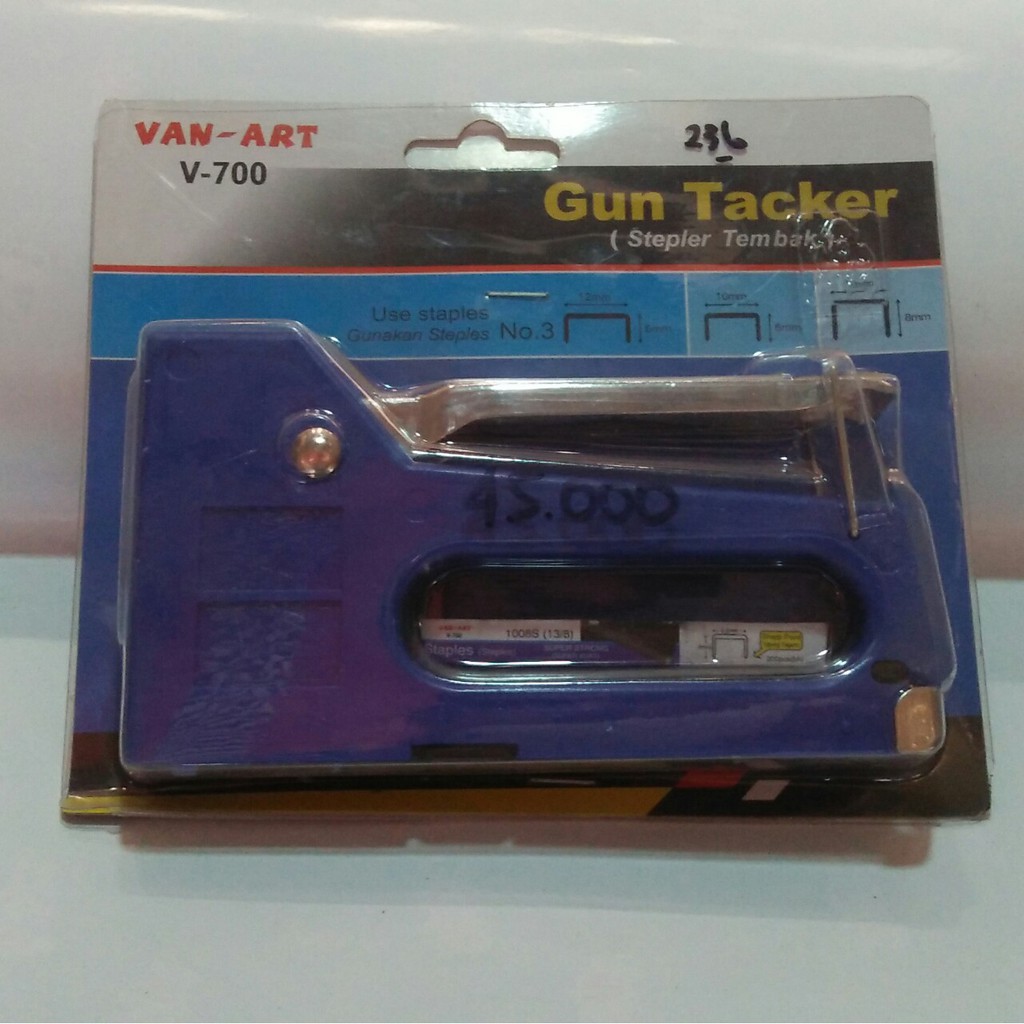 

alat staples tembak van art stapler