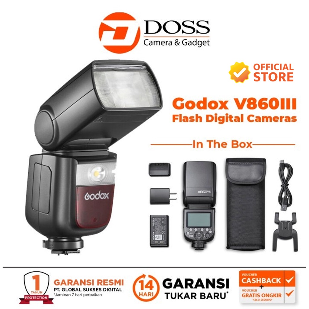 Godox V860III Flash Digital Cameras - Godox V860III