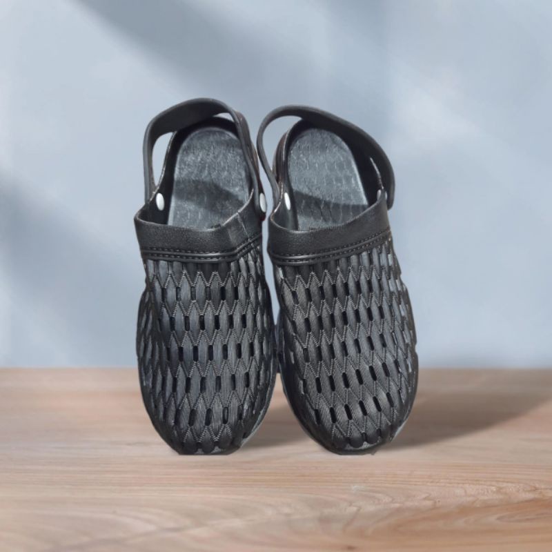 sendal spatu/spatu sendal tali blakang/sendal kurung depan/ youken bahan karet/youken ART NO HOKI-15