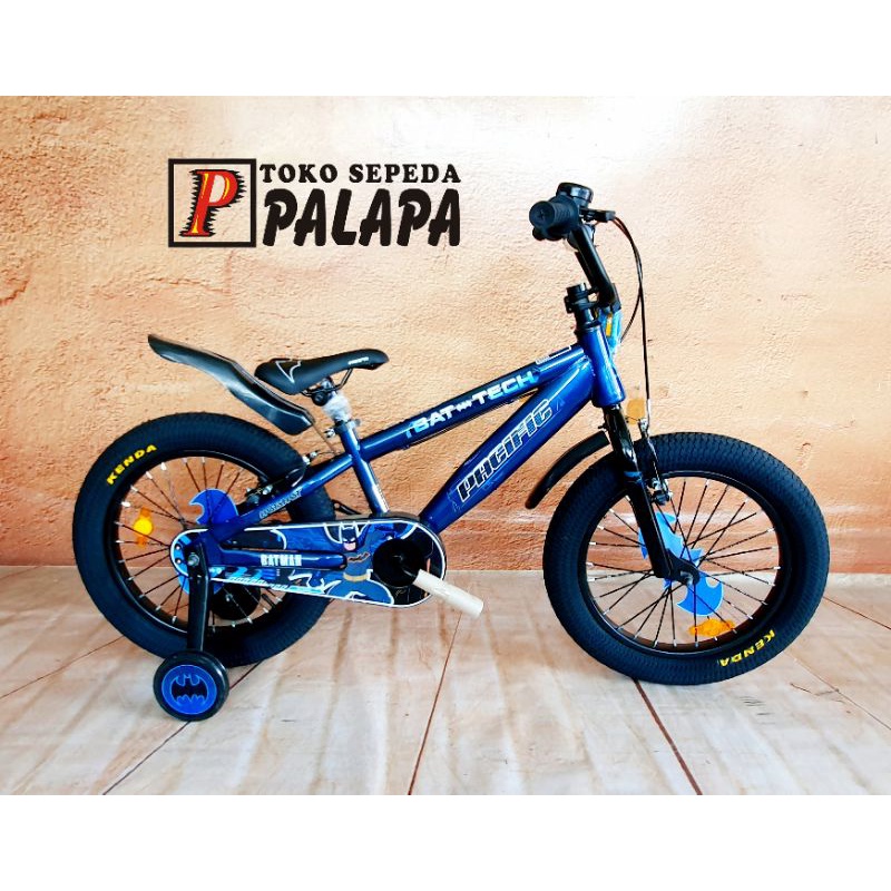 BMX 18 PACIFIC BATMAN 3.0 BAN BESAR SEPEDA ANAK