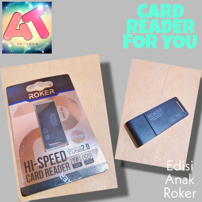 Card Reader Pembaca Kartu Memori Hp Dan Kamera Micro SD SD card Cepat 2.0 Speed
