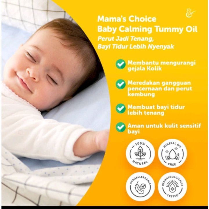 MAMA'S CHOICE BABY CALMING TUMMY OIL MINYAK TELON