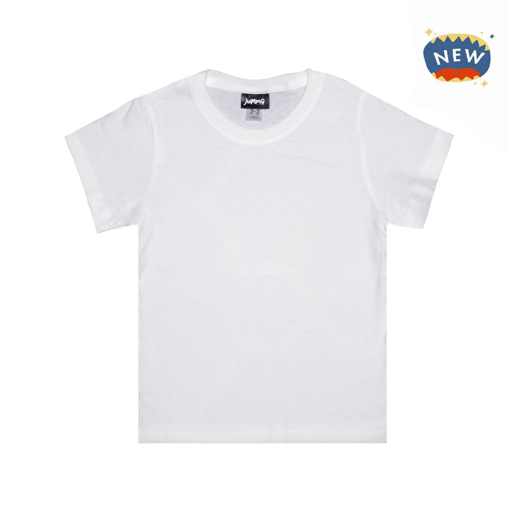 

JummaKids White Basic T-shirt