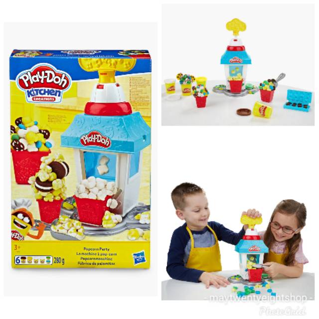 play doh kitchen popcorn