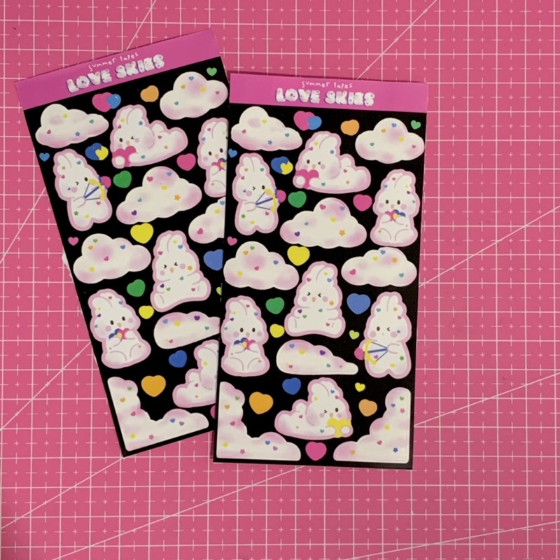 

Summer Tapes Love Skies Seal Sticker