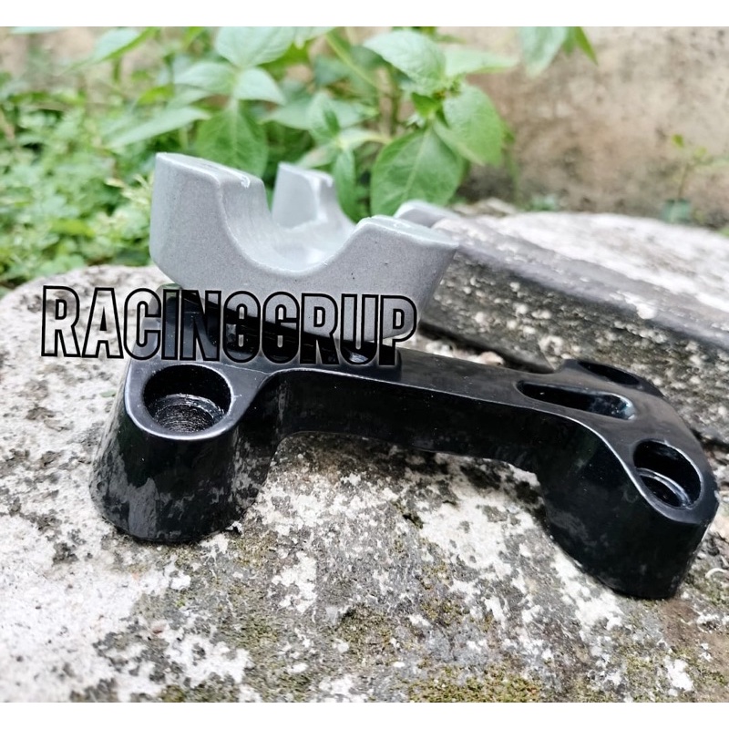 Raiser stang RX king model bpro hitam dan krom pnp rx king tutup kleman stang yamaha rxking  scorpio