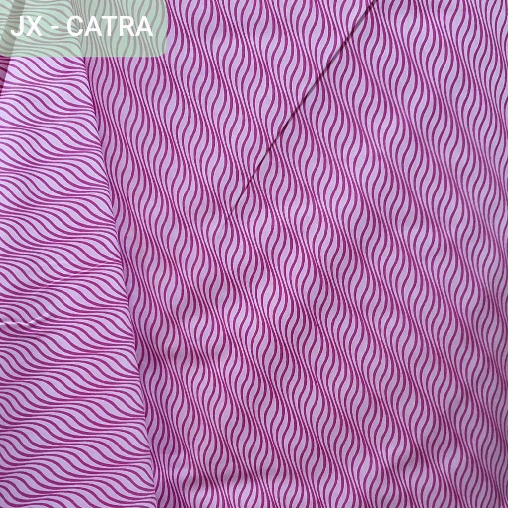 JAYATEX KAIN SPREI BAHAN CATRA KATUN LOKAL CVC (METERAN)