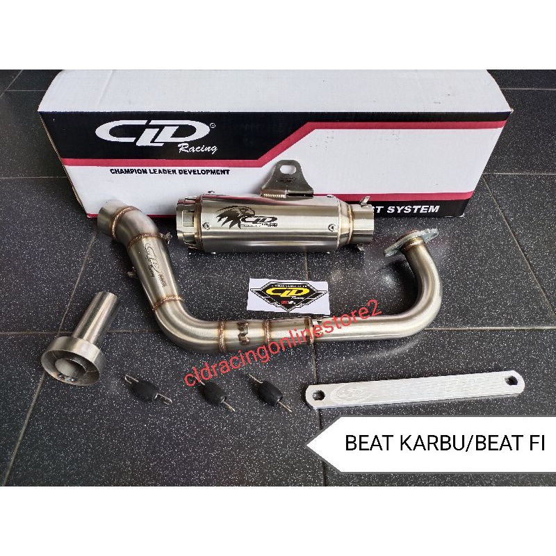 Knalpot CLD Racing FALCON Series Beat karbu/Beat fi/Vario 110,Vario 125/150 Old/New