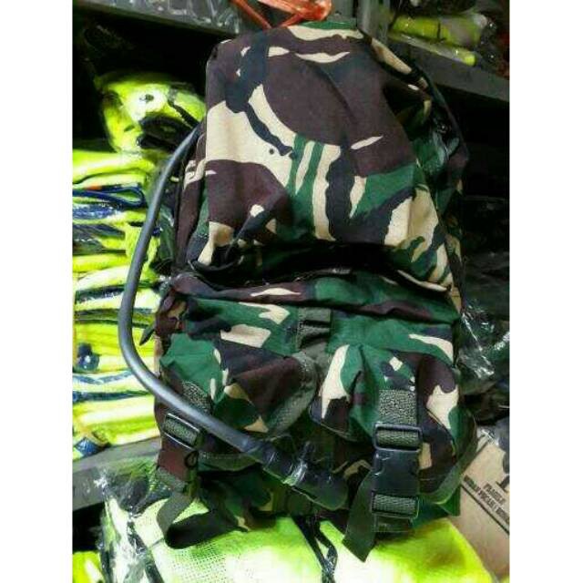 TSK    Tas Loreng Jatah TNI / Waterpack TNI asli jatah TNI