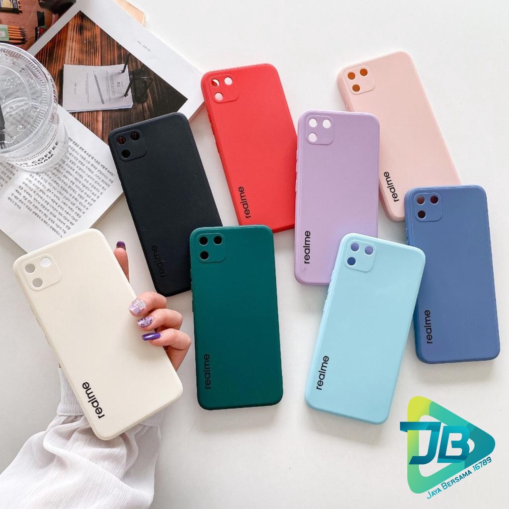SOFTCASE ORIGINAL SILIKON PELINDUNG KAMERA REALME C1 C2 5I 5S 5 PRO NARZO 6 JB4826