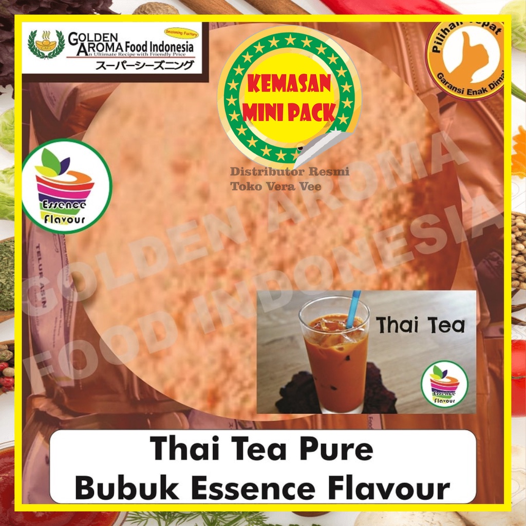 

Bubuk Thai Tea 50Gr Tepung Essen Flavor Ekstrak Thai Tea Powder Murah Premium Aneka Instan Asli Enak Terbaik Essence Flavour Extract Halal Murni Original Grosir Bukan 100Gr 100 Gram