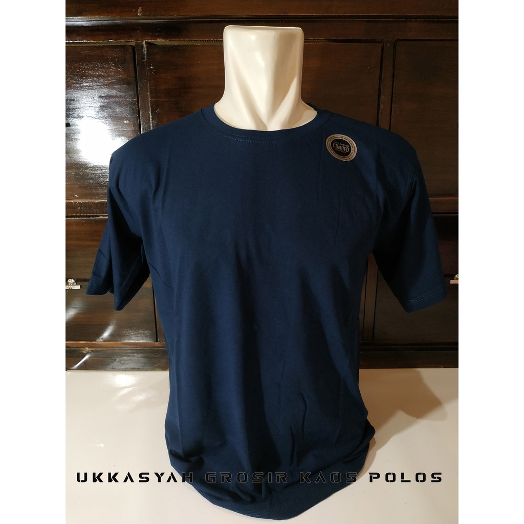 Kaos Polos Catton Combed 30s