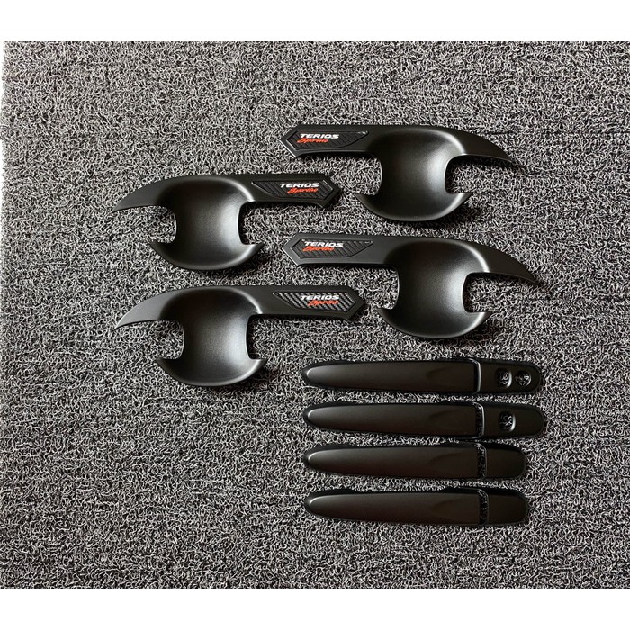Paket Outer Handle Tank Cover All New Terios 2018 UP Hitam Doff