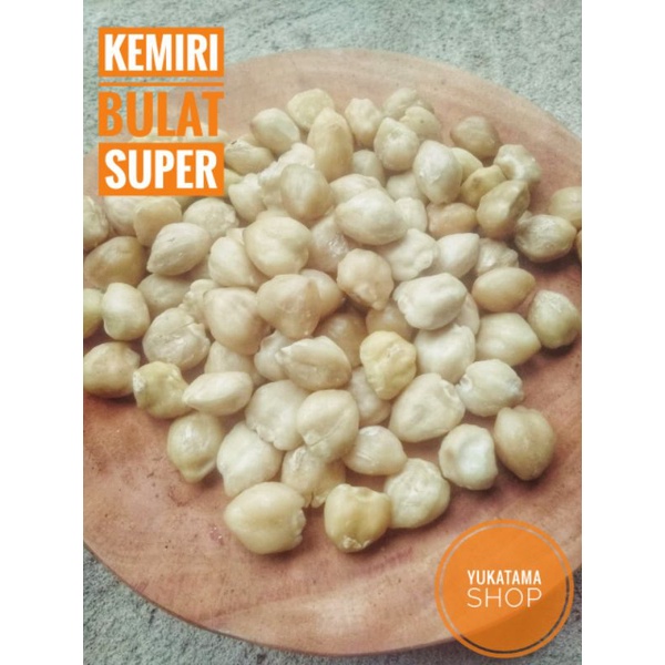 

Kemiri kupas bulat asli Trenggalek 500gr