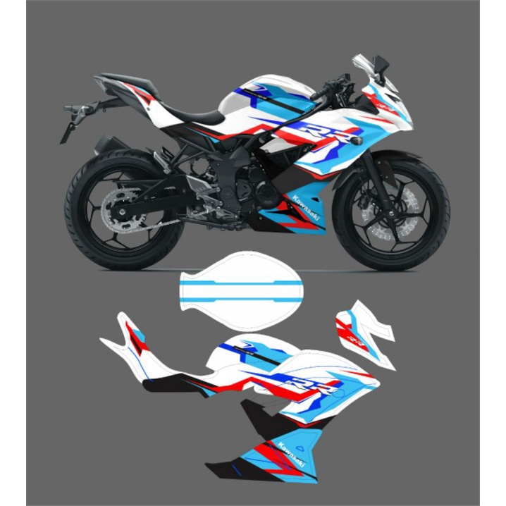 DECAL NINJA 250SL/DECAL NINJA MONO / DESIGN CUSTOM