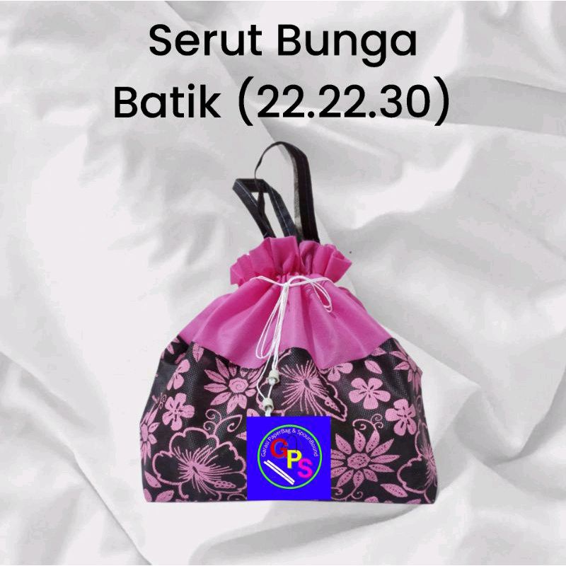 

Tas serut batik bunga (22.22.30)