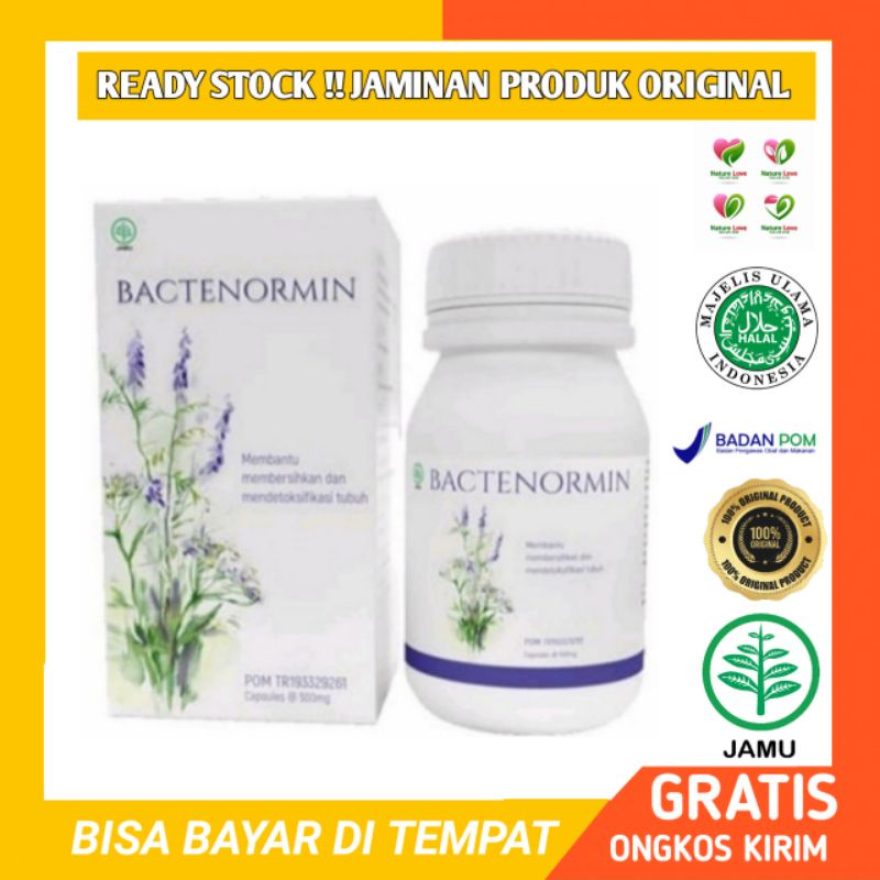 

New Bactenormin Obat Anti Parasit Di Dalam Tubuh Herbal (30 Kapsul) ASLI BPOM