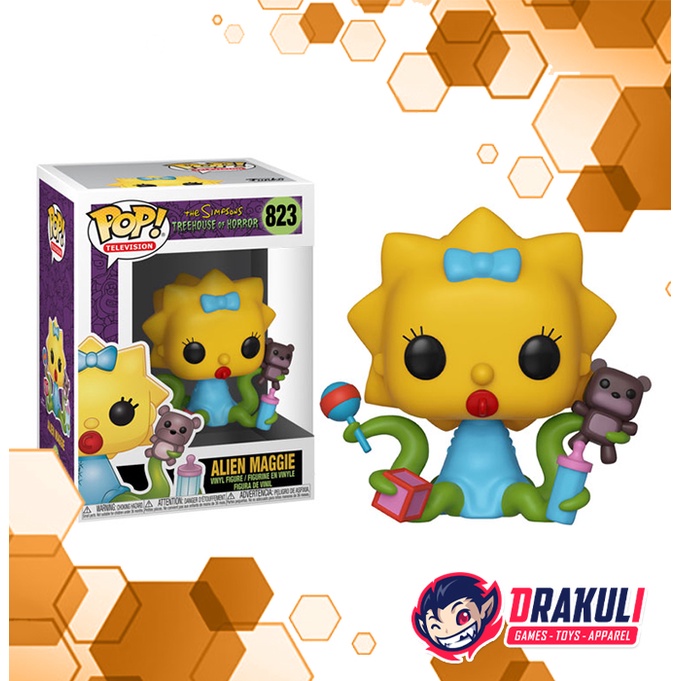 Toys Funko Pop! The Simpsons Treehouse of Horror – Alien Maggie