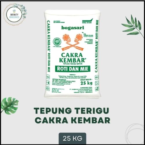 

TEPUNG CAKRA KEMBAR BOGASARI 25 KG MURAH !