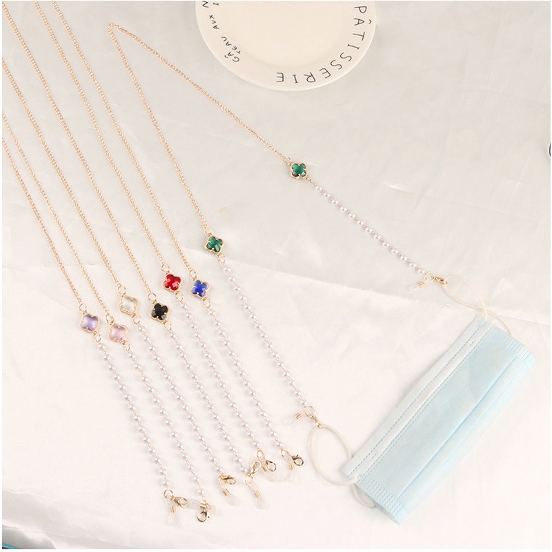 Mask Chain Magnet Pearl Mask Chain Anti Loss Chain Mask Strap Mask Extender Chain