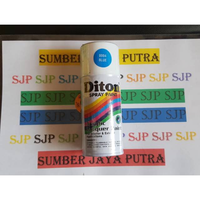 

Diton 8004 blue stabilo biru florescent cat semprot pilok pylox pyloc pylok isi 150cc&300cc