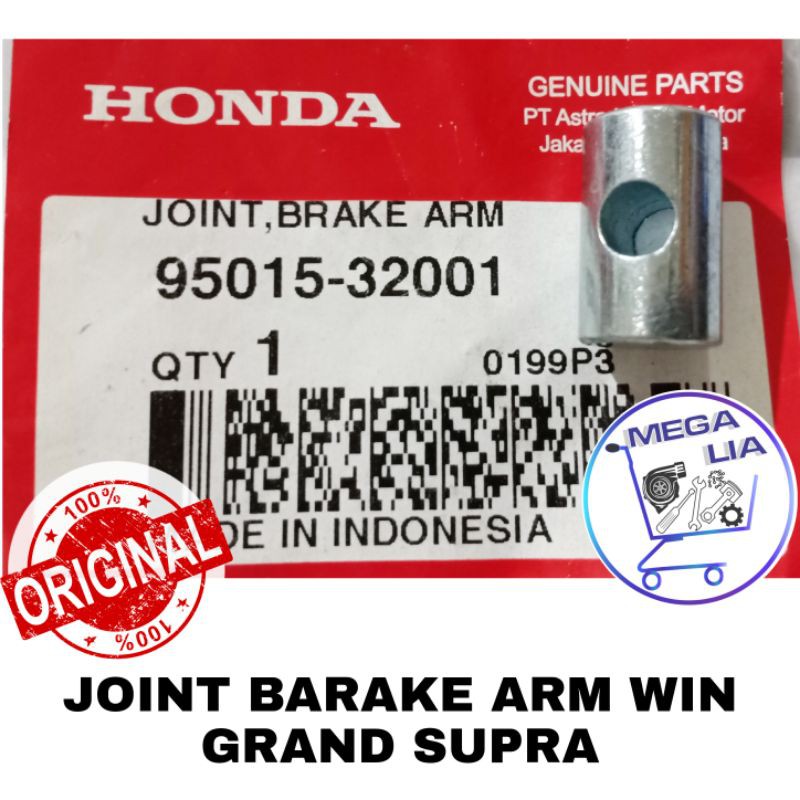 Penahan Tuas Rem Joint Brake ARM Win Grand Supra 100% ORI HONDA 95015-32001