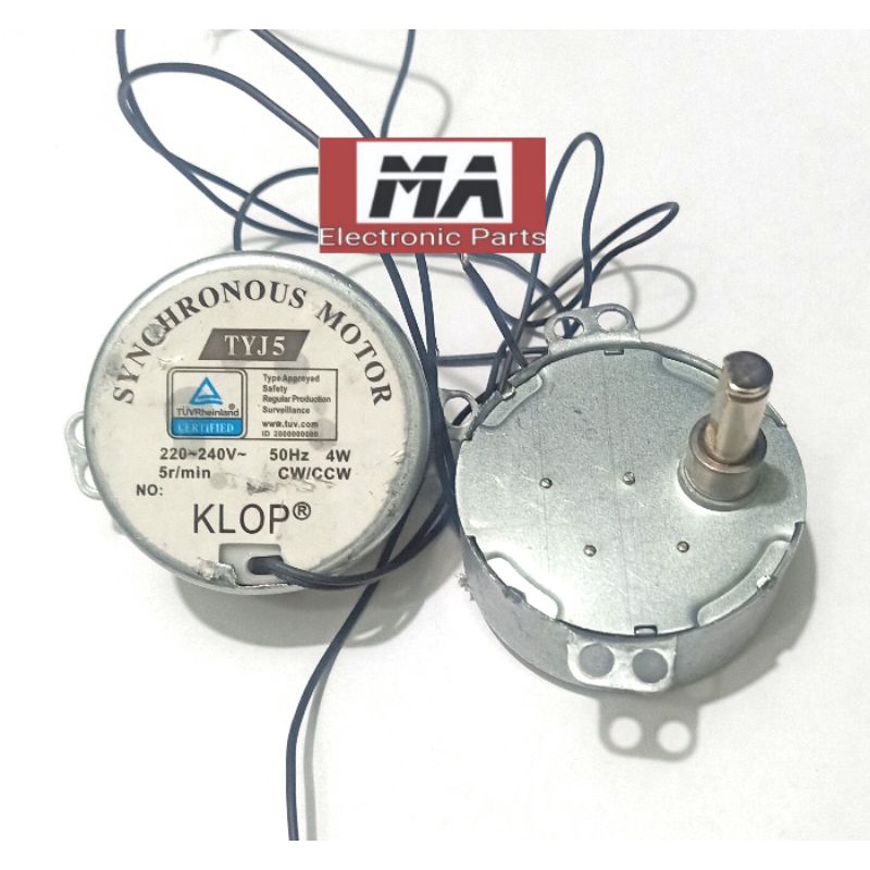 Dinamo Rotari / swing kipas angin (as belah)