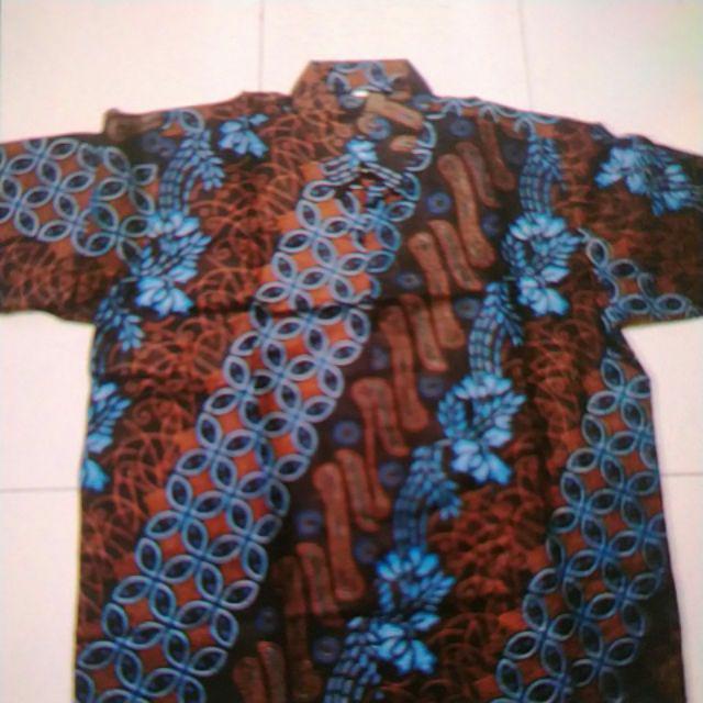Kemeja Batik Lengan Panjang Terlaris M L Xl Xxl Hrb026 Kemeja Batik Murah Batik Maritsa