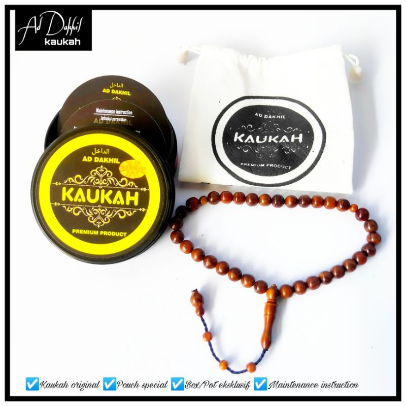 Tasbih kaukah 33 butir premium