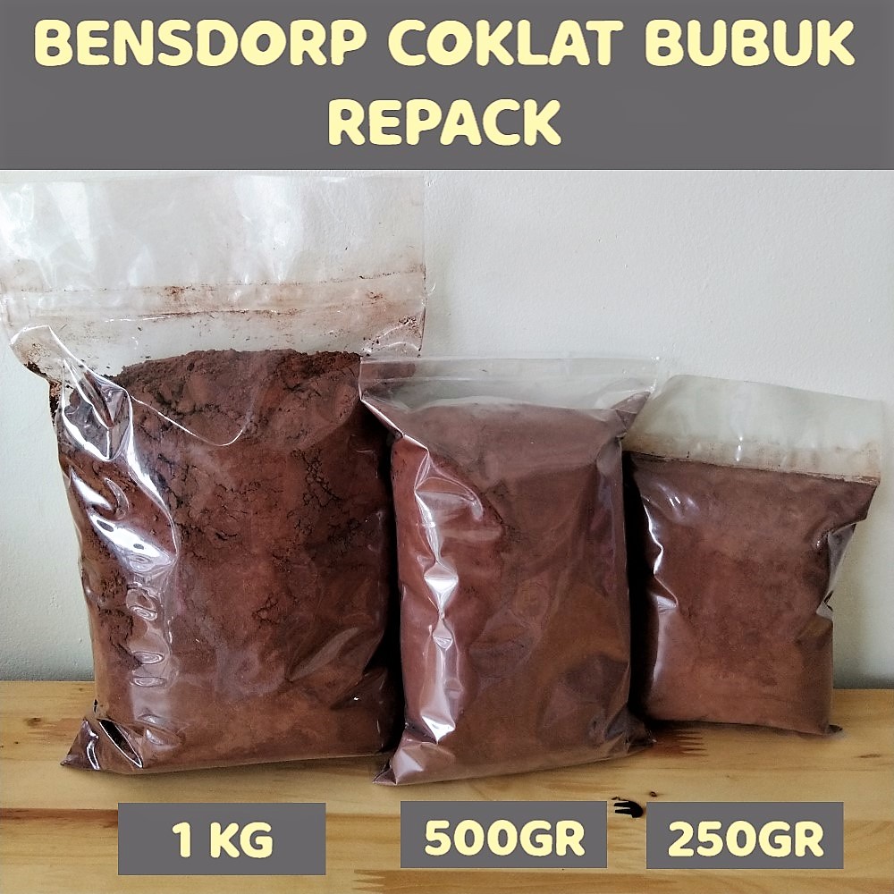 

Bensdorp Cocoa Powder / Coklat Bubuk Bendrop Repack