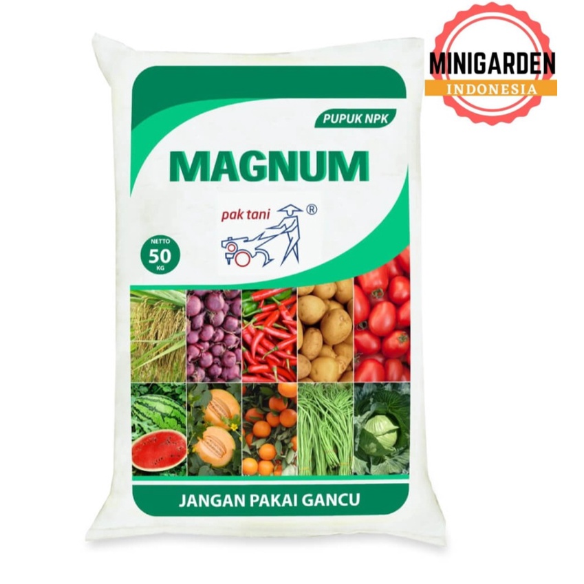 NPK MAGNUM ZAK 50KG KHUSU GOJEK GRAB INSTANT pupuk booster buah