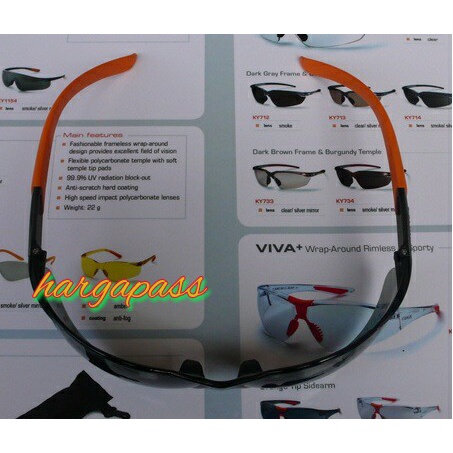 Kacamata KING'S ky 2224,king Safety Eyewear ky2224