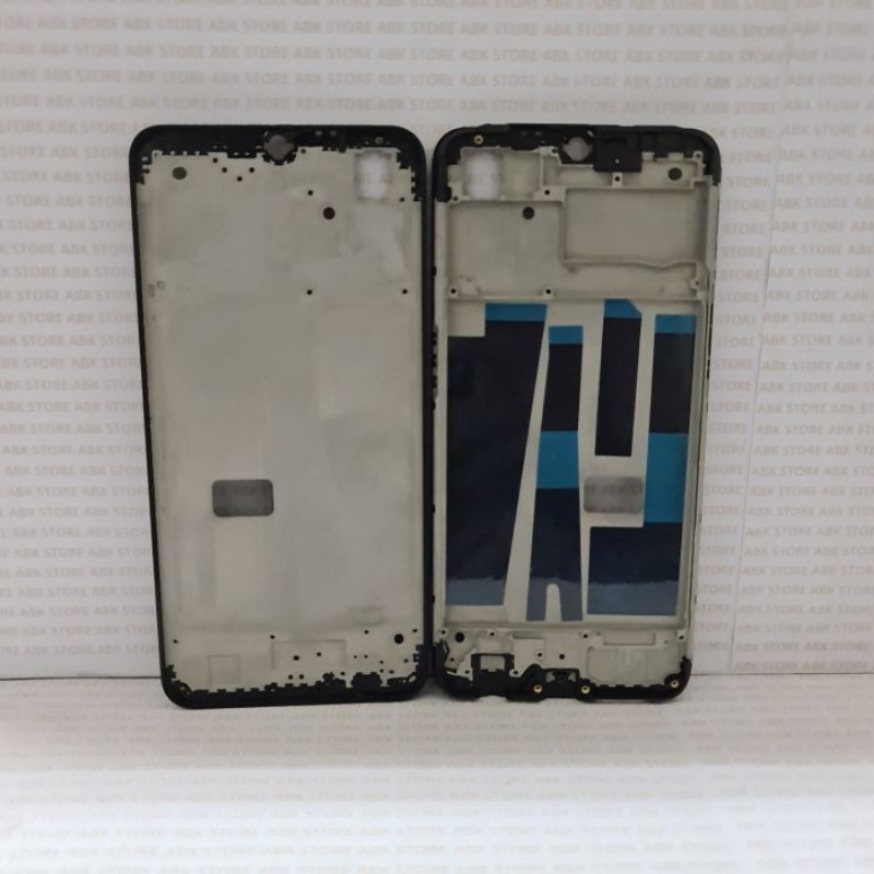 BAZEL FRAME TULANG TENGAH TATAKAN LCD OPPO A7 ORIGINAL