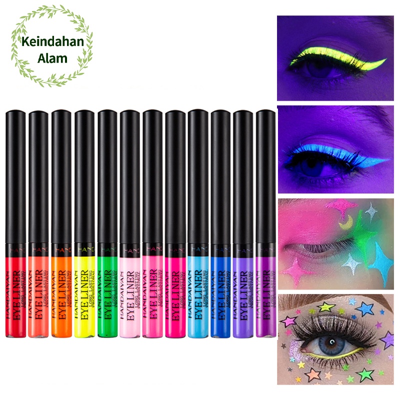 HANDAIYAN Face Body Piant Water Soluble Oil Tattoo Painting Art  Eyeliner Halloween Party Makeup Beauty Palette UV 8 Colors