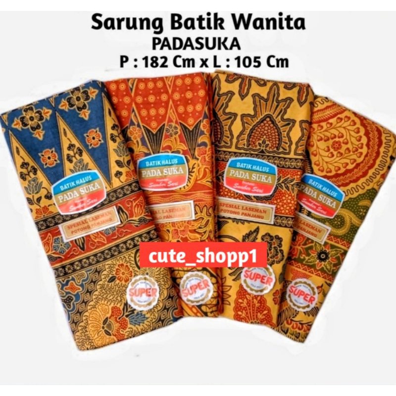 KAIN SARUNG BATIK WANITA/ KAIN SARUNG WANITA PADASUKA/ SARUNG IBU MELAHIRKAN