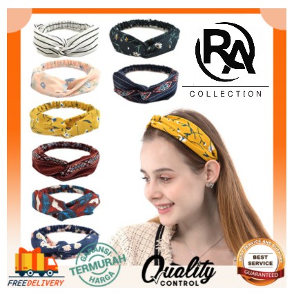 Bandana Wanita Premium Bando Simpul ala Korea | Rafka Aulia Collection