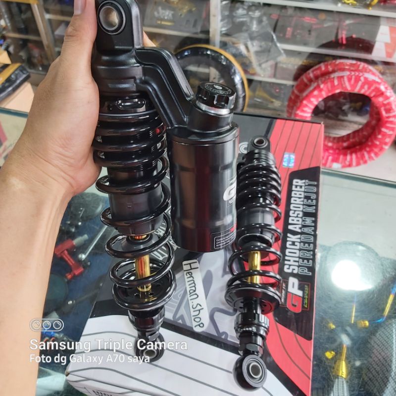 shockbreaker shock ride it gp premium rx king / gl / supra / bebek - shock ride it klik gp premium r