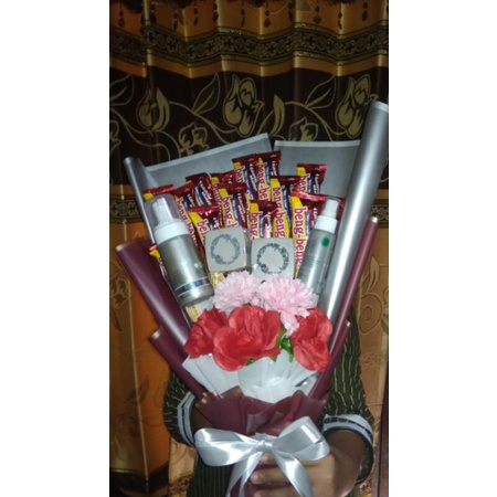 buket skincare ms glow and snack