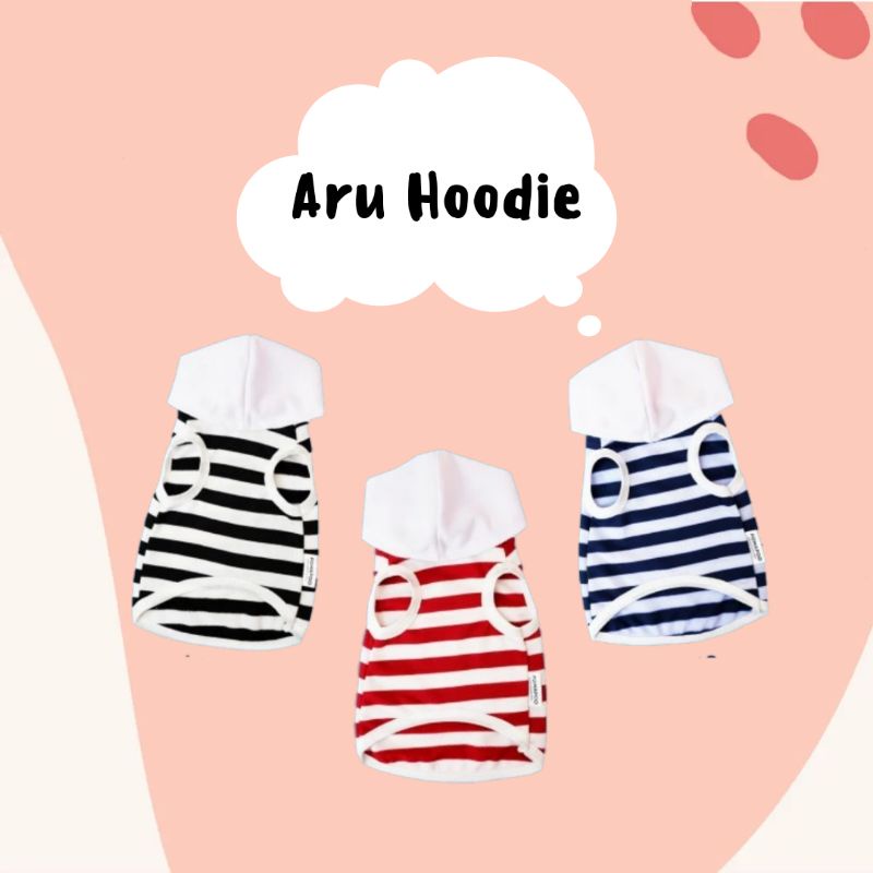 Aru Hoodie | Baju Kucing Baju Anjing Hoodie Kucing