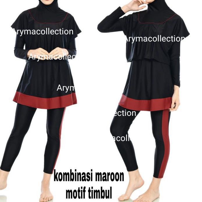 Limited - Baju Renang Muslim Baju renang muslimah jumbo baju renang muslim syari baju renang BABY DOLL DEWASA