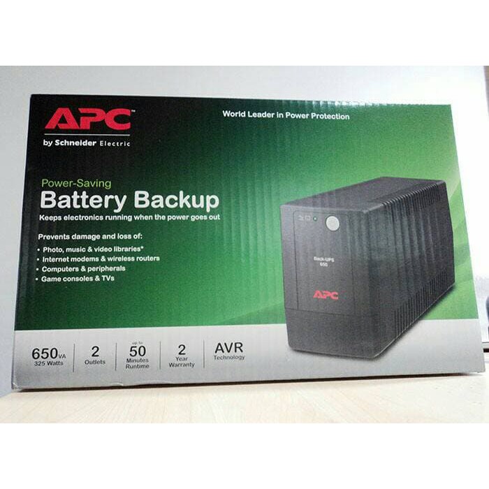 APC BX650LI-MS UPS 650va Battery Backup