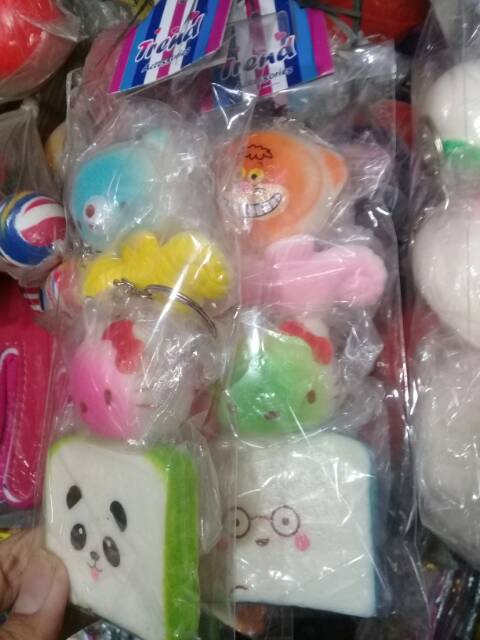 Paket Squishy Slow Raising (isi 2/3/4)