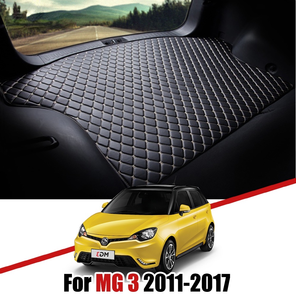 Matras Bagasi Mobil Bahan Kulit Untuk MG 3 2011 2012 2013 2014 2015 2016 2017